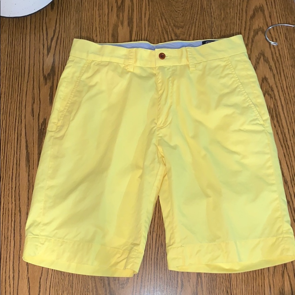 Men’s Yellow Ralph Lauren Shorts
